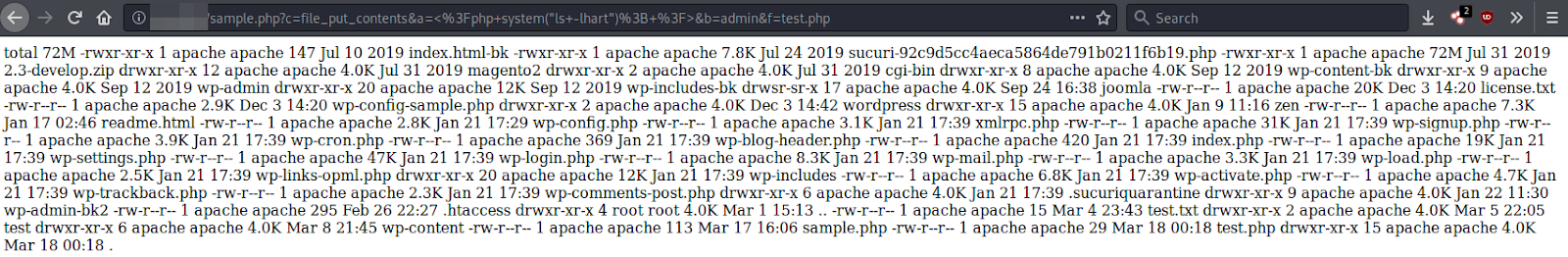PHP Sample